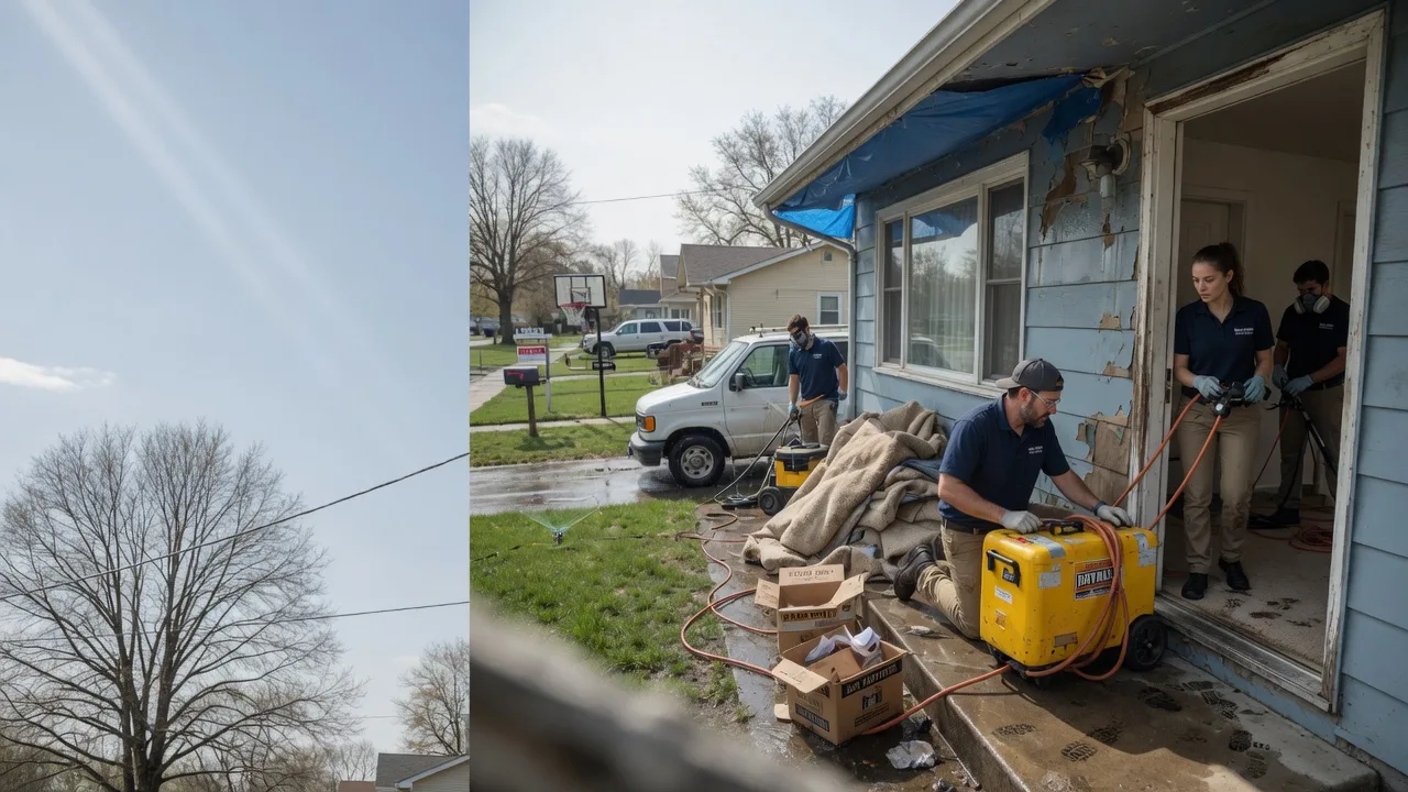 Basement Flood Cleanup in Dycusburg, KY near me